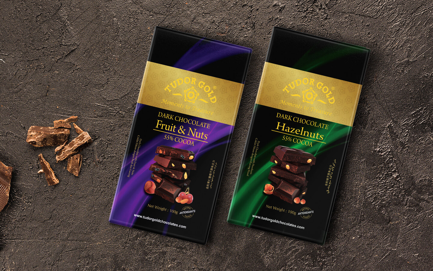 Dark Chocolate Bar 100g - Tudor Gold Malaysia