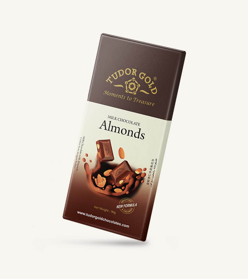 Milk Chocolate Bar 90g | Tudor Gold Malaysia